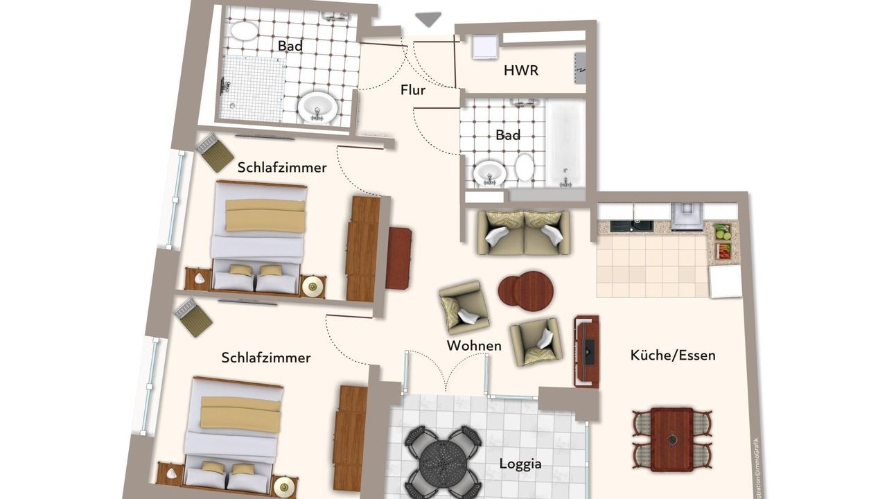 Grundriss (Angaben ohne Gewähr) Grundriss (Angaben ohne Gewähr)